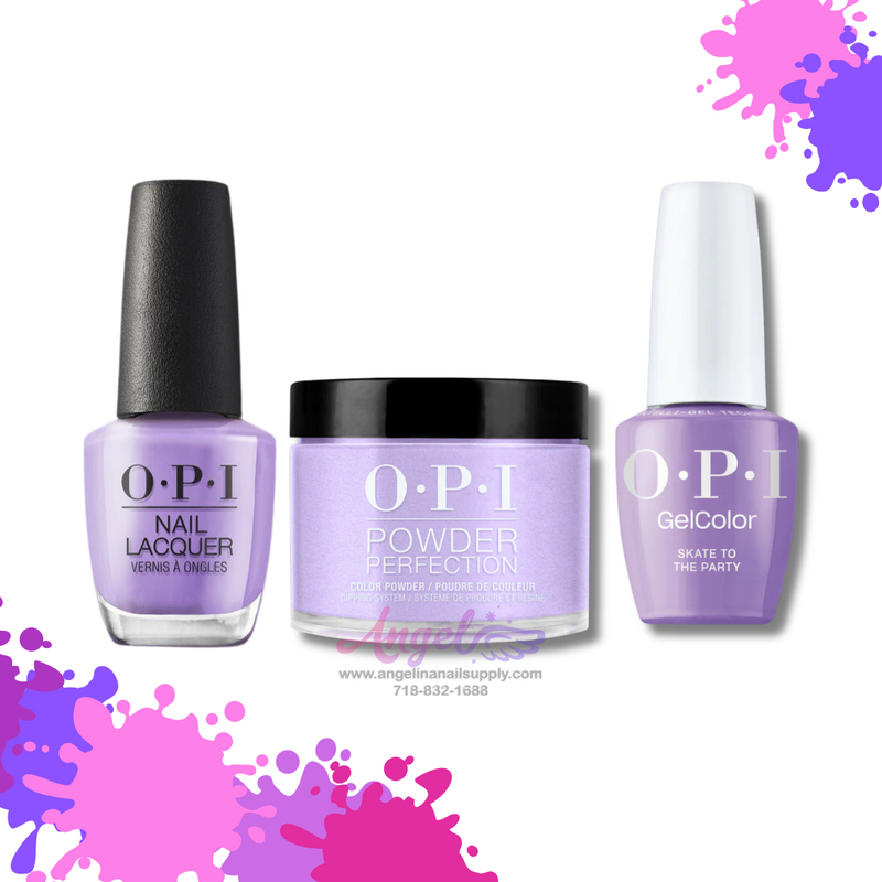 OPI 3in1 combo DP-GC-NL P007 SKATE TO THE PARTY