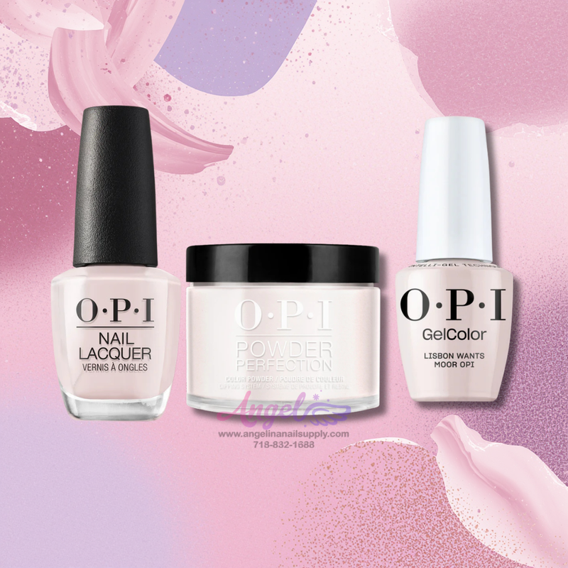 OPI 3in1 combo DP-GC-NL L16 LISBON MUỐN MOOR OPI