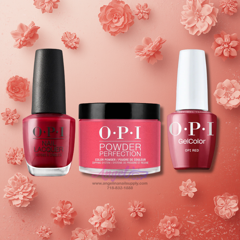 Bộ sản phẩm OPI 3 trong 1 DP-GC-NL L72 OPI ĐỎ
