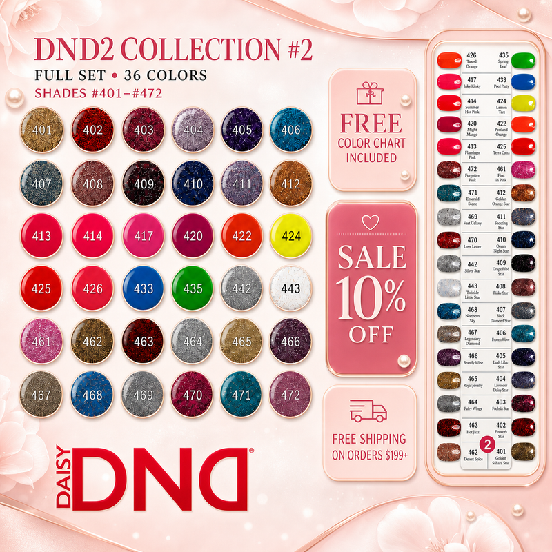 Bộ sưu tập DND2 #2 (Bộ đầy đủ 36 màu #401 - #472)
