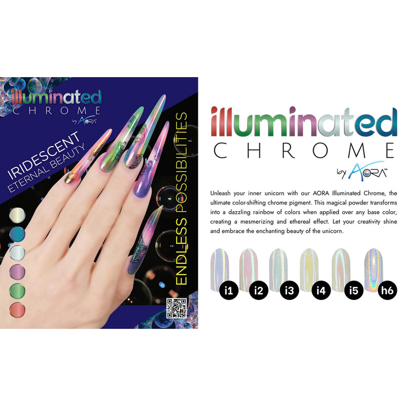 Aora Chrome Powder I1 illuminated Mermaid