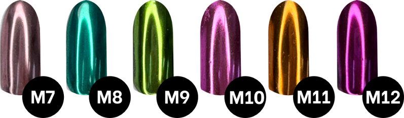 Aora Chrome Powder M08 Cyan Chrome