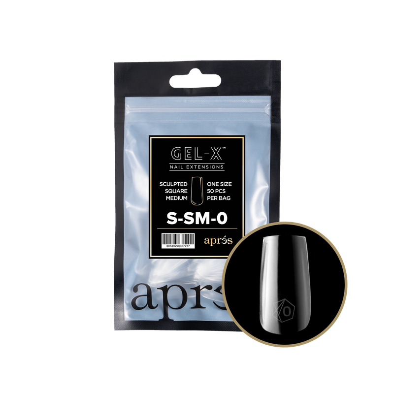Túi Refill Aprés Sculpted Square Medium (50 cái/gói) 