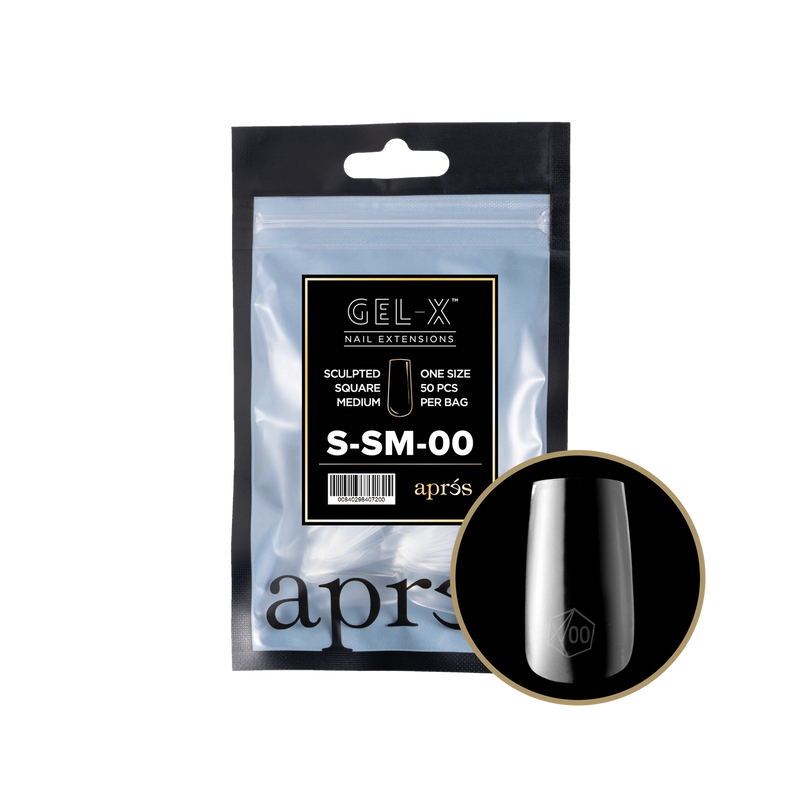 Túi Refill Aprés Sculpted Square Medium (50 cái/gói) 
