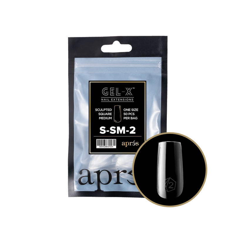 Túi Refill Aprés Sculpted Square Medium (50 cái/gói) 