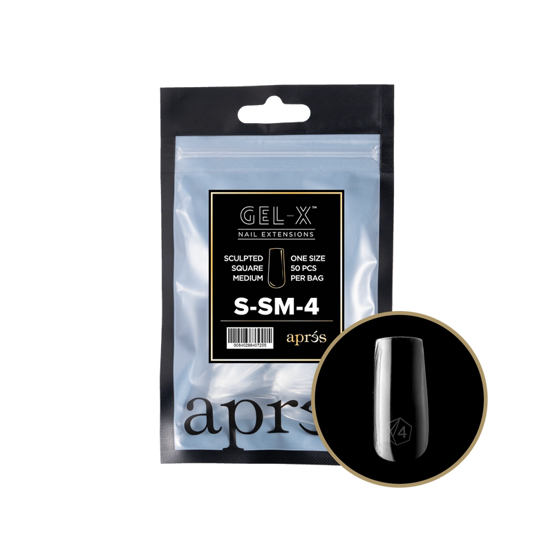 Túi Refill Aprés Sculpted Square Medium (50 cái/gói) 