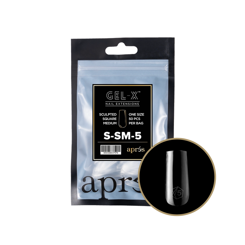 Túi Refill Aprés Sculpted Square Medium (50 cái/gói) 