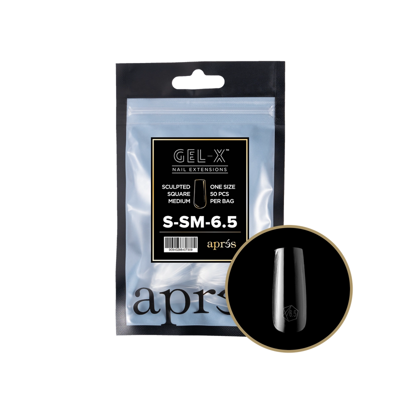 Túi Refill Aprés Sculpted Square Medium (50 cái/gói) 