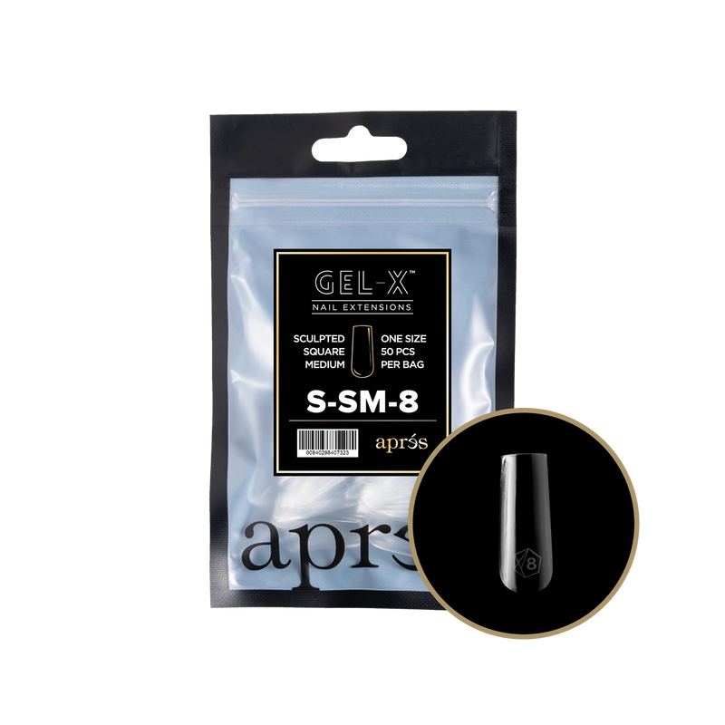 Túi Refill Aprés Sculpted Square Medium (50 cái/gói) 