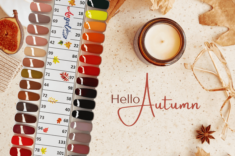 Angel Fall Collection 36 Colors 3in1 Powder + Gel Duo - Angelina Nail Supply NYC