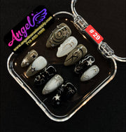 Angelina Handmade Custom Press-On | 001-029 - Angelina Nail Supply NYC