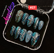 Angelina Handmade Custom Press-On | 001-029 - Angelina Nail Supply NYC