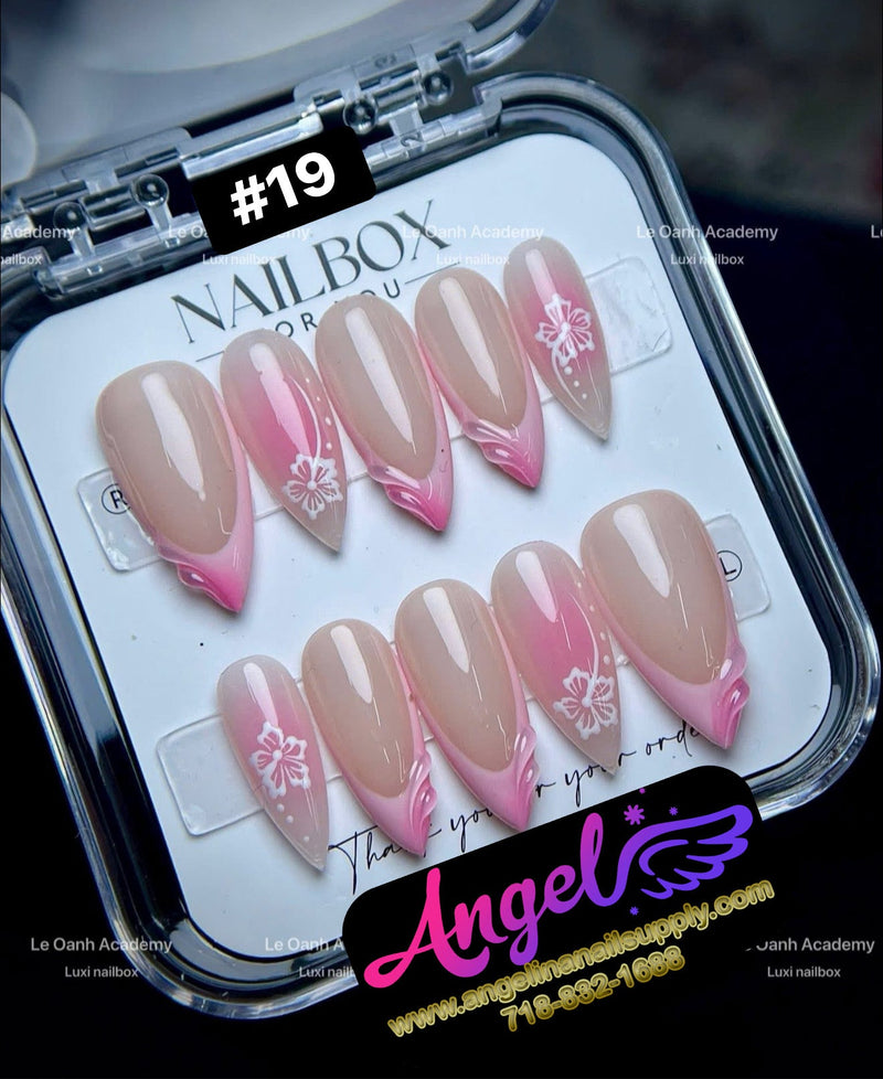 Angelina Handmade Custom Press-On | 001-029 - Angelina Nail Supply NYC