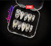 Angelina Handmade Custom Press-On | 030-059 - Angelina Nail Supply NYC