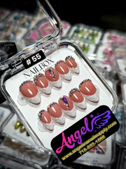 Angelina Handmade Custom Press-On | 030-059 - Angelina Nail Supply NYC
