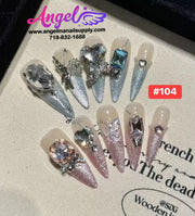 Angelina Handmade Custom Press-On | 090-119 - Angelina Nail Supply NYC