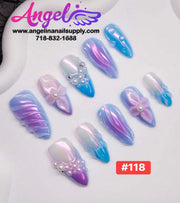 Angelina Handmade Custom Press-On | 090-119 - Angelina Nail Supply NYC