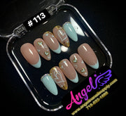 Angelina Handmade Custom Press-On | 090-119 - Angelina Nail Supply NYC