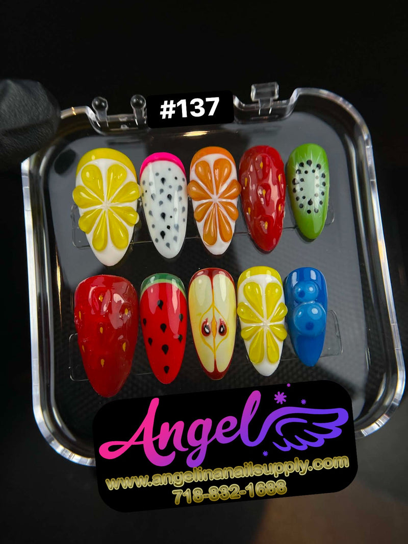 Angelina Handmade Custom Press-On | 120-149 - Angelina Nail Supply NYC
