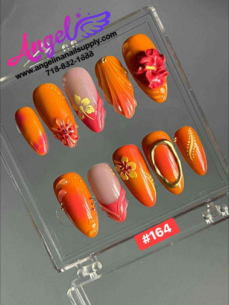 Angelina Handmade Custom Press-On | 150-179 - Angelina Nail Supply NYC