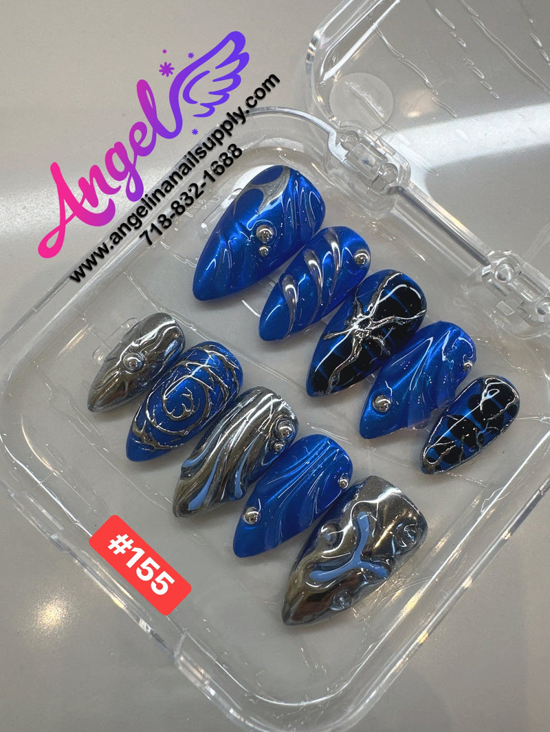 Angelina Handmade Custom Press-On | 150-179 - Angelina Nail Supply NYC
