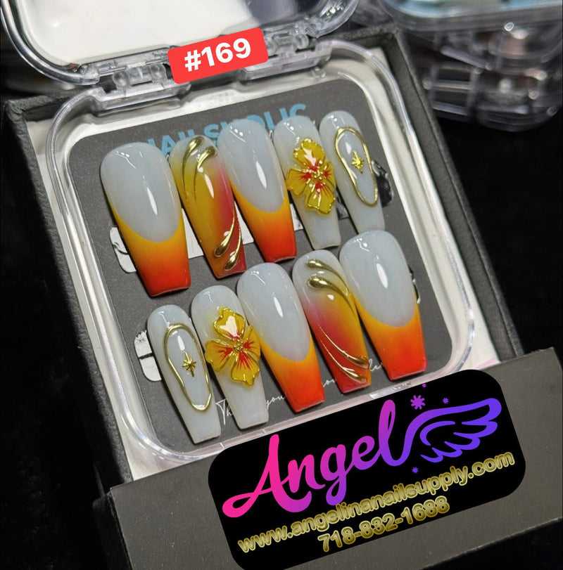 Angelina Handmade Custom Press-On | 150-179 - Angelina Nail Supply NYC