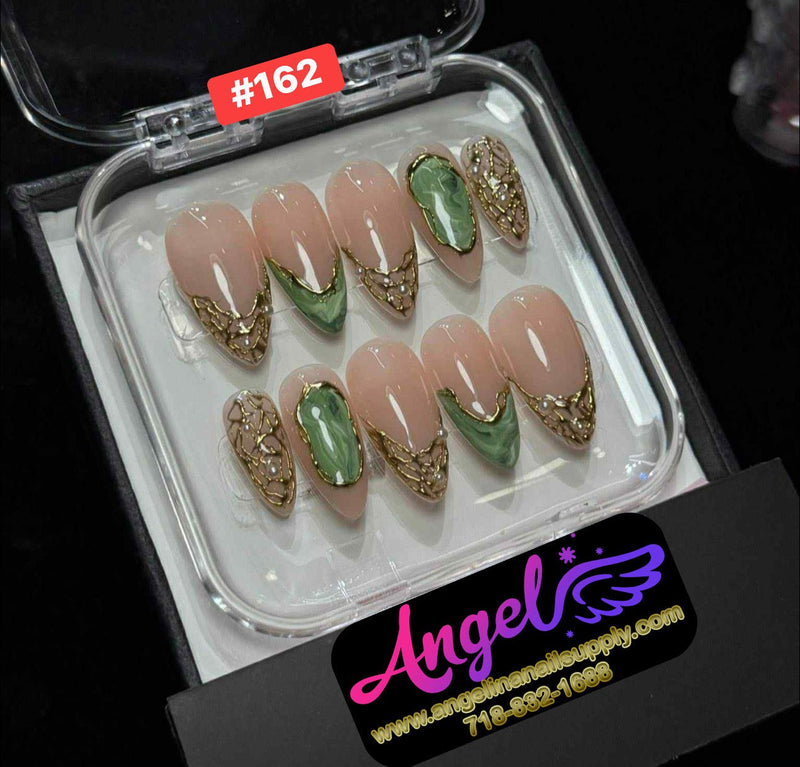 Angelina Handmade Custom Press-On | 150-179 - Angelina Nail Supply NYC