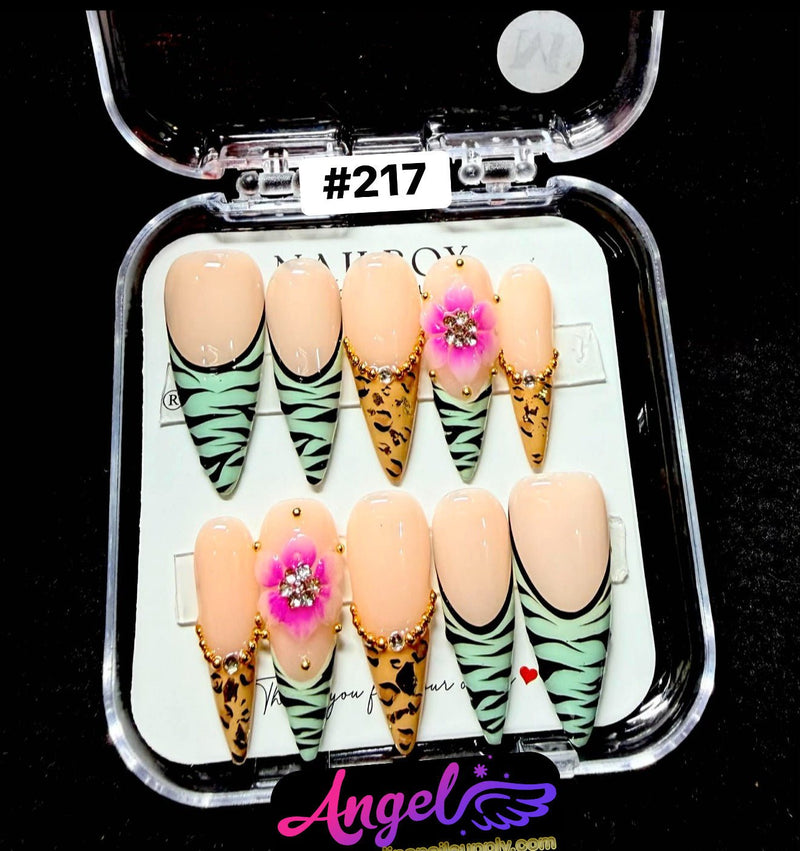 Angelina Handmade Custom Press-On | 210-239 - Angelina Nail Supply NYC