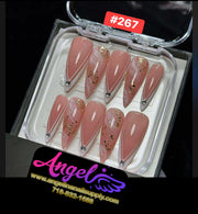 Angelina Handmade Custom Press-On | 240-269 - Angelina Nail Supply NYC