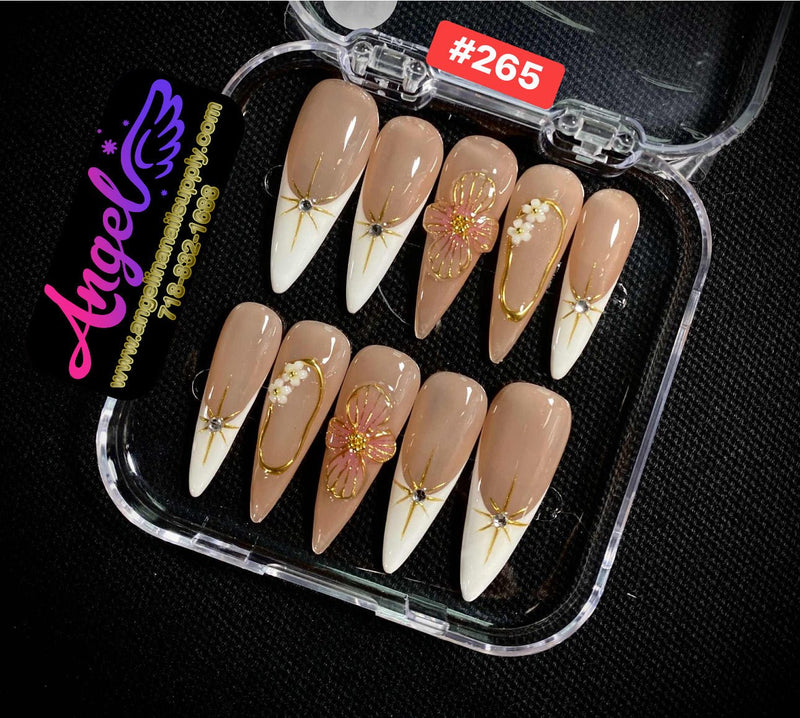 Angelina Handmade Custom Press-On | 240-269 - Angelina Nail Supply NYC