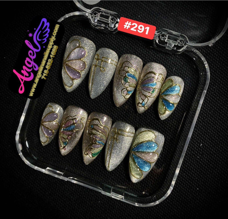 Angelina Handmade Custom Press-On | 270-299 - Angelina Nail Supply NYC