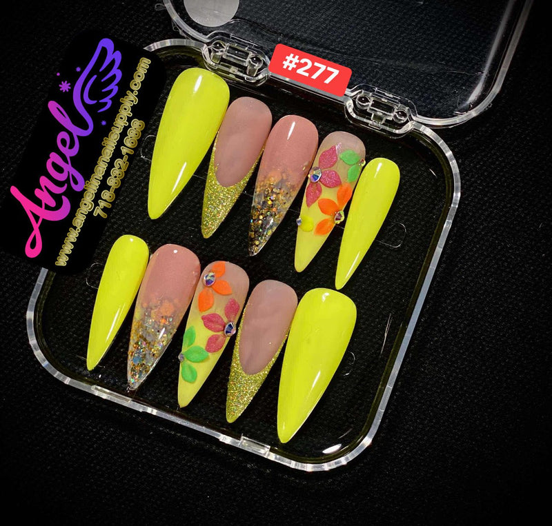 Angelina Handmade Custom Press-On | 270-299 - Angelina Nail Supply NYC