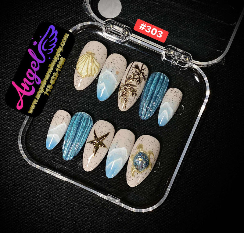 Angelina Handmade Custom Press-On | 300-329 - Angelina Nail Supply NYC