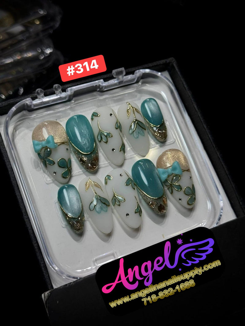 Angelina Handmade Custom Press-On | 300-329 - Angelina Nail Supply NYC