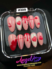 Angelina Handmade Custom Press-On | 300-329 - Angelina Nail Supply NYC
