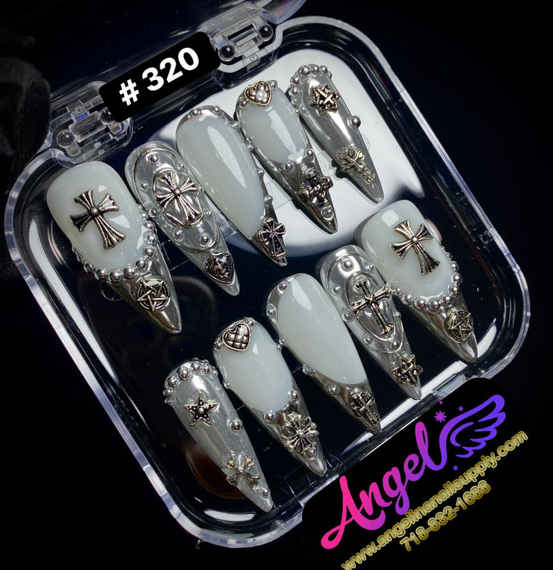 Angelina Handmade Custom Press-On | 300-329 - Angelina Nail Supply NYC