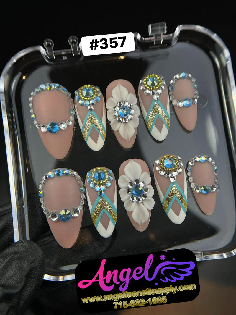 Angelina Handmade Custom Press-On | 330-359 - Angelina Nail Supply NYC