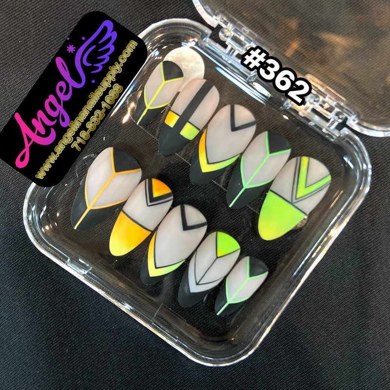Angelina Handmade Custom Press-On | 360-389 - Angelina Nail Supply NYC