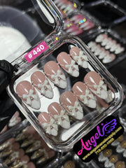 Angelina Handmade Custom Press-On | 420-449 - Angelina Nail Supply NYC
