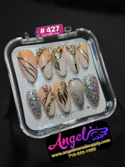 Angelina Handmade Custom Press-On | 420-449 - Angelina Nail Supply NYC