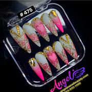Angelina Handmade Custom Press-On | 450-479 - Angelina Nail Supply NYC