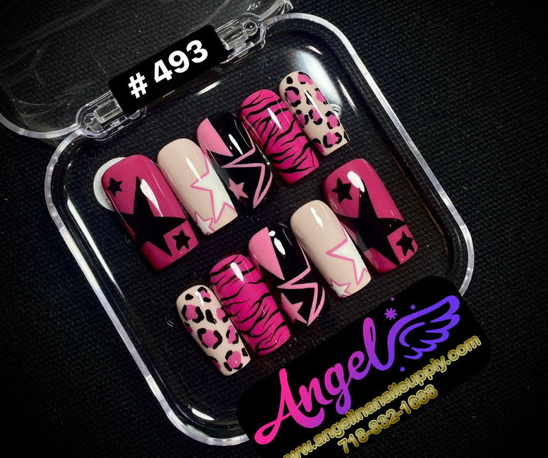 Angelina Handmade Custom Press-On | 480-509 - Angelina Nail Supply NYC