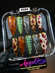 Angelina Handmade Custom Press-On | 480-509 - Angelina Nail Supply NYC