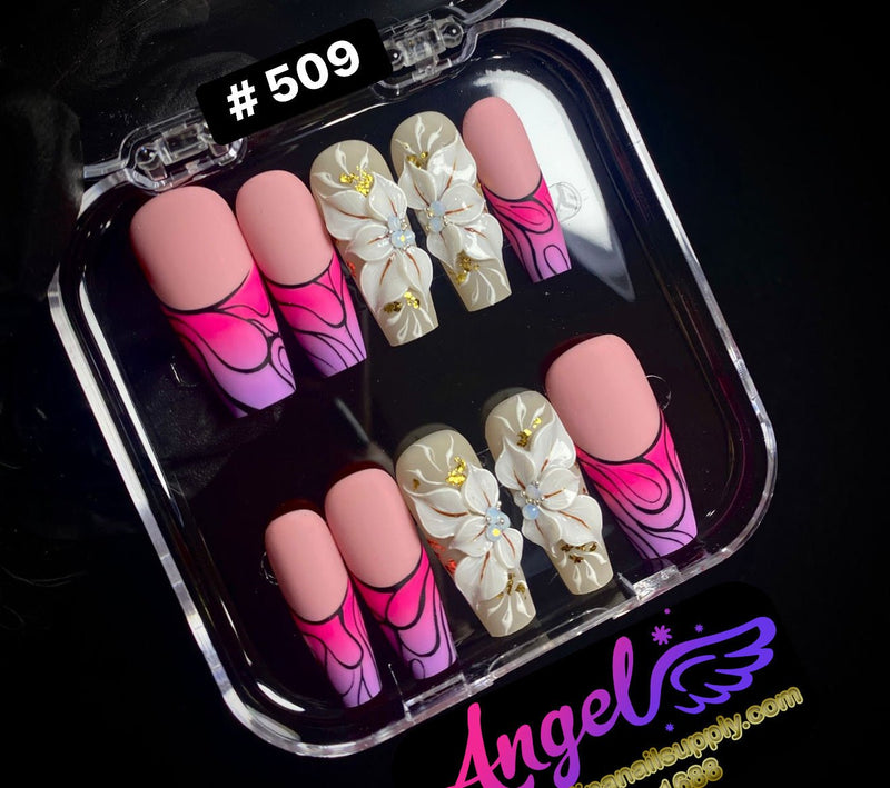 Angelina Handmade Custom Press-On | 480-509 - Angelina Nail Supply NYC