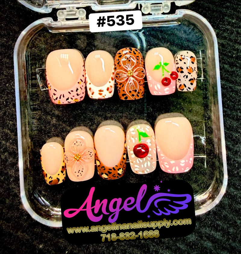 Angelina Handmade Custom Press-On | 510-539 - Angelina Nail Supply NYC