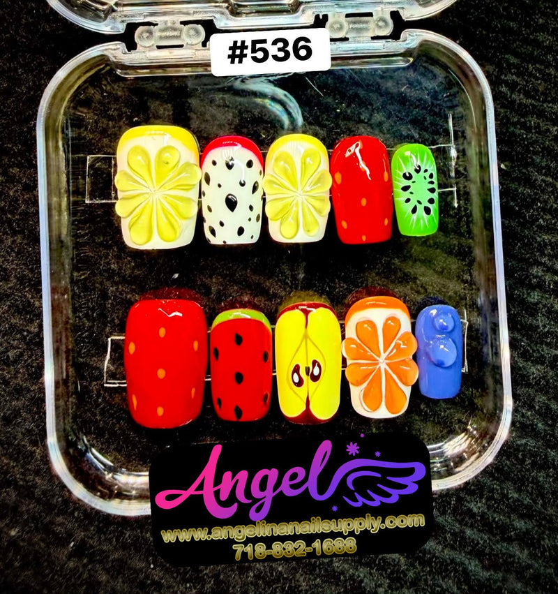 Angelina Handmade Custom Press-On | 510-539 - Angelina Nail Supply NYC