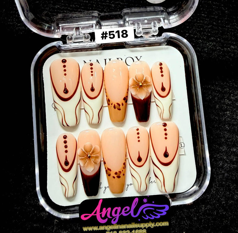 Angelina Handmade Custom Press-On | 510-539 - Angelina Nail Supply NYC