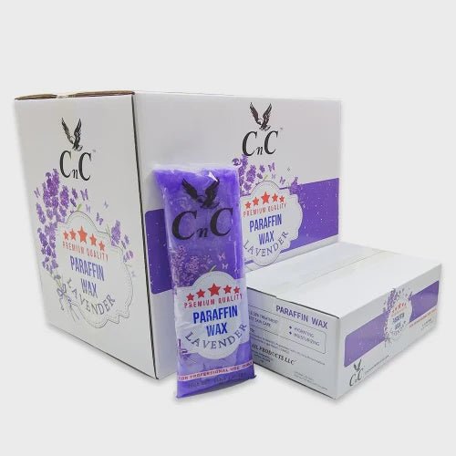 CnC Paraffin Wax Lavender (box/36lbs) - Angelina Nail Supply NYC