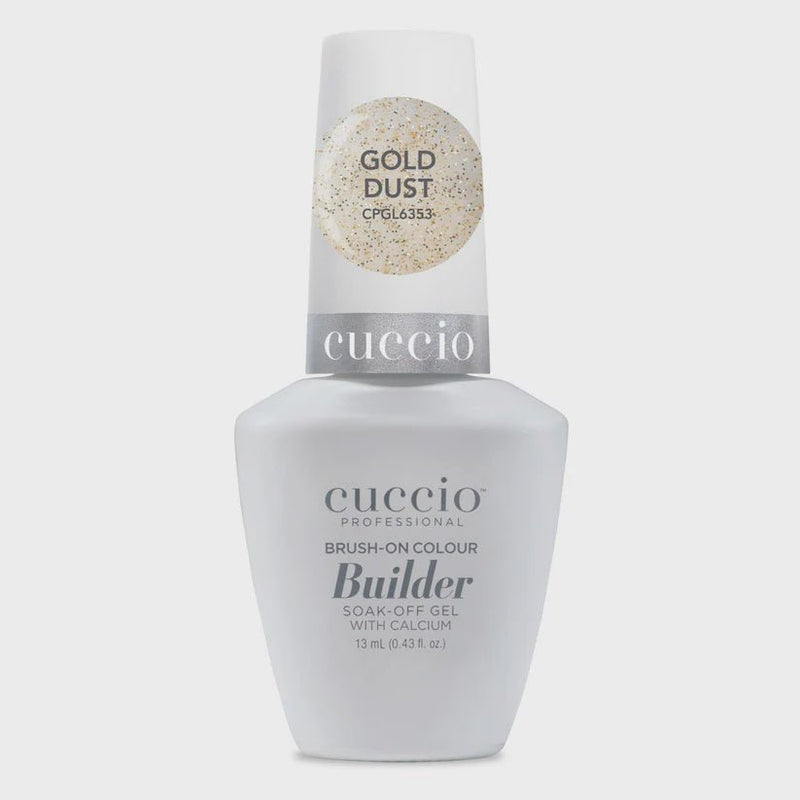 Cuccio Colour Builder Gel Gold Dust - Angelina Nail Supply NYC