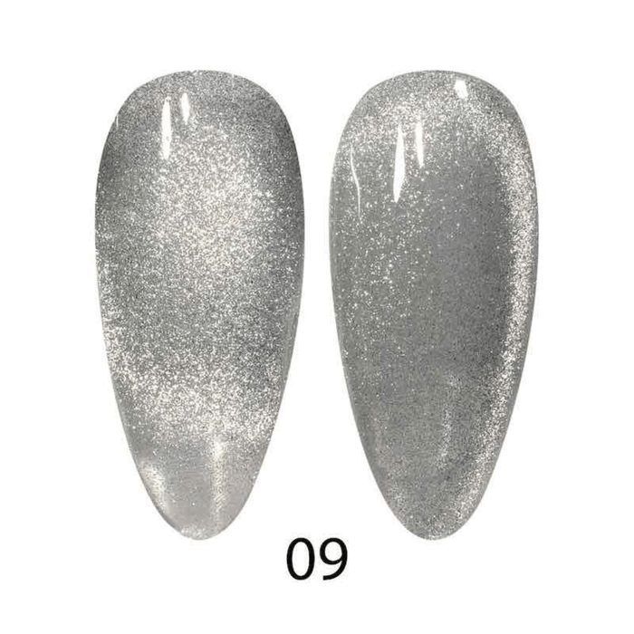 DC 9D Cat Eyes #09 Silver Lynx - Angelina Nail Supply NYC